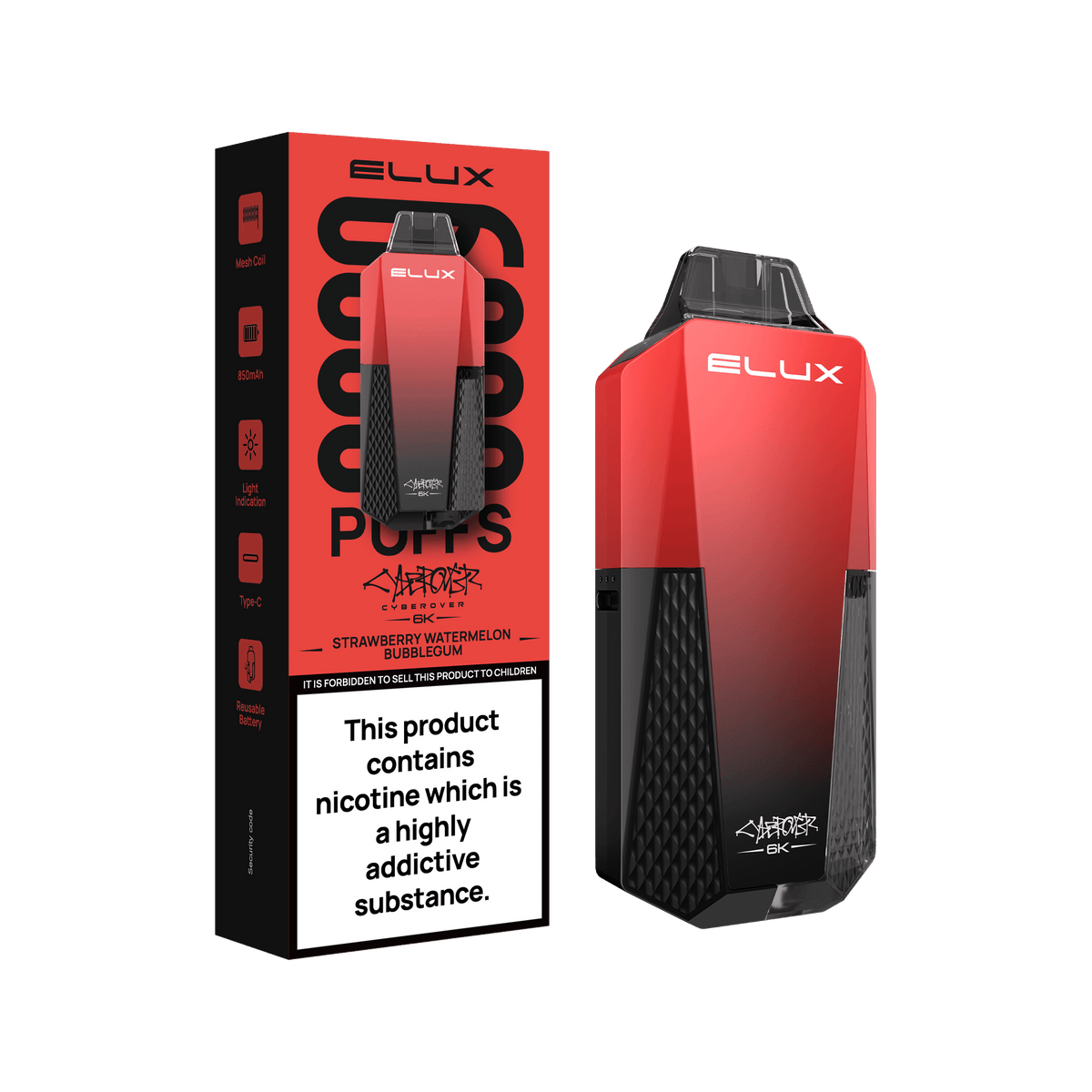 ELUX Cyberover 6K Prefilled Pod Kit