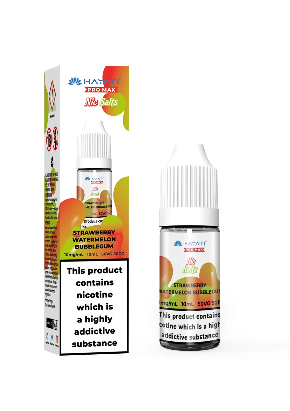 Hayati Pro Max Nic Salts E-Liquids 20mg