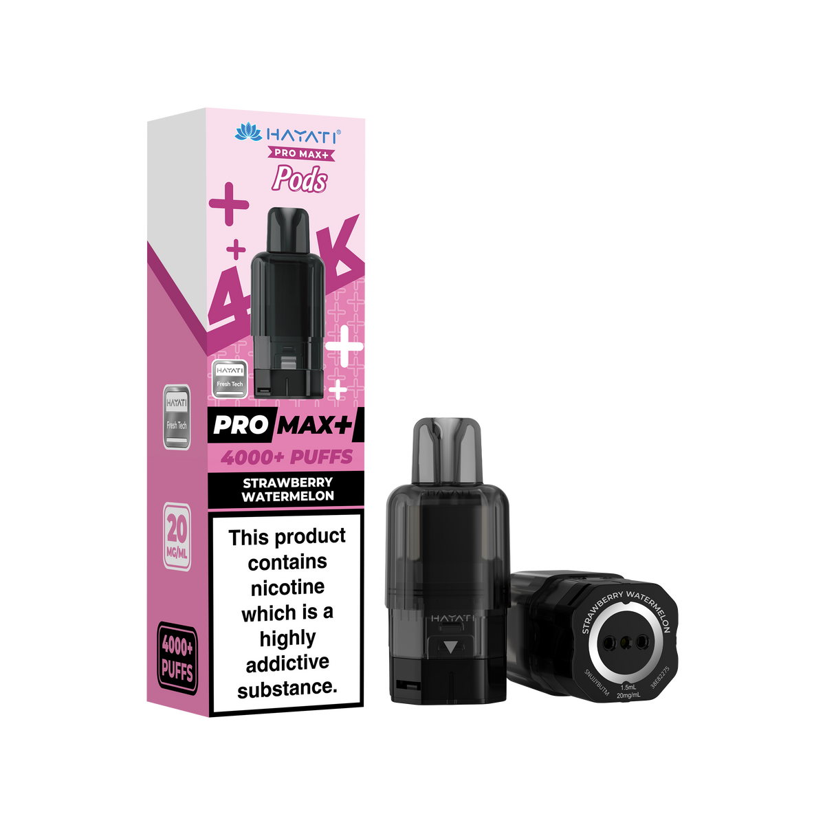 Hayati Pro Max+ 4K Prefilled Pods - 20mg