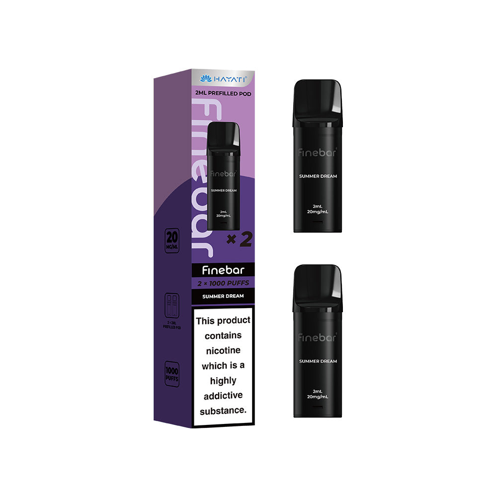 Hayati Finebar Prefilled Pods 20mg