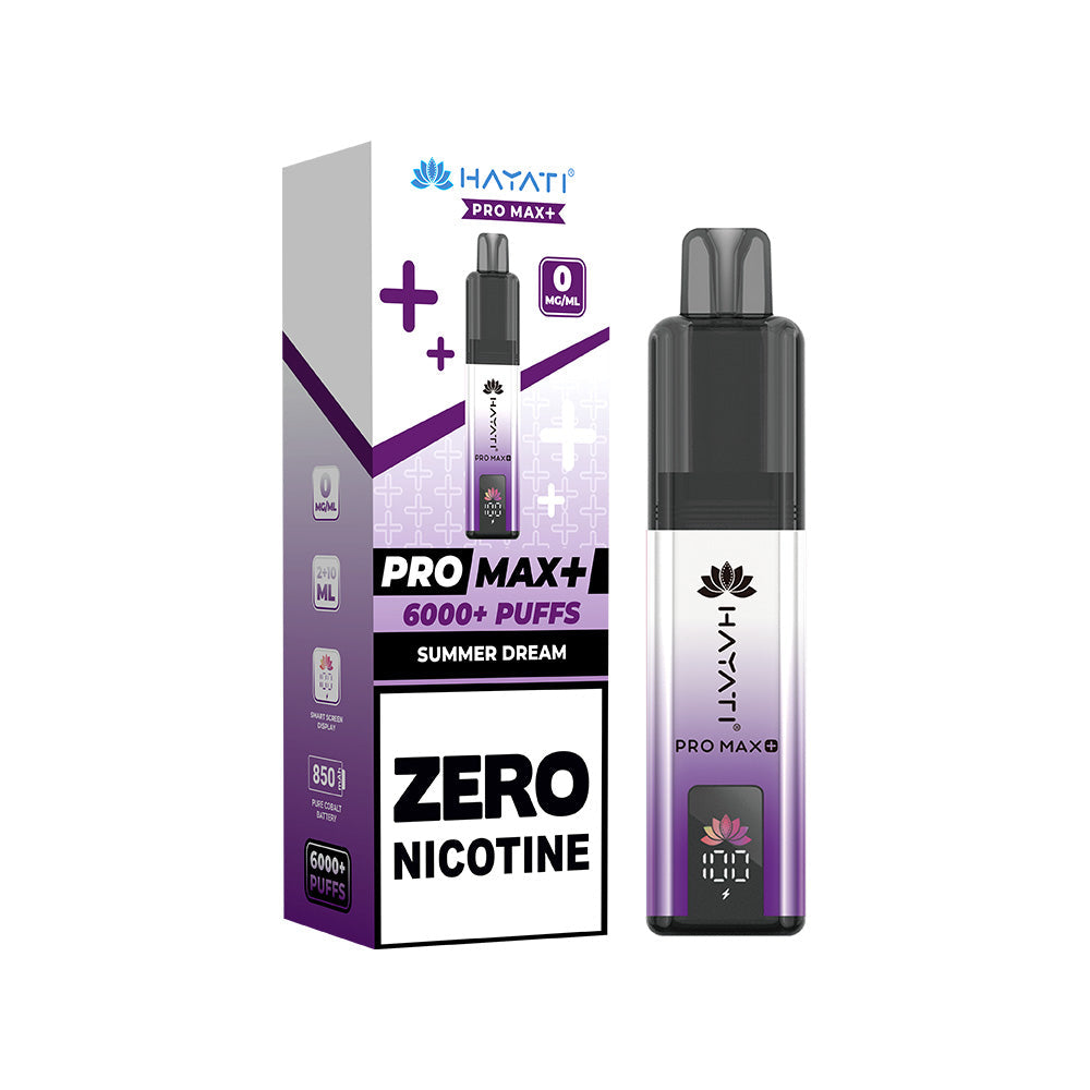 Hayati Max Plus Vape Kit 6K 0mg