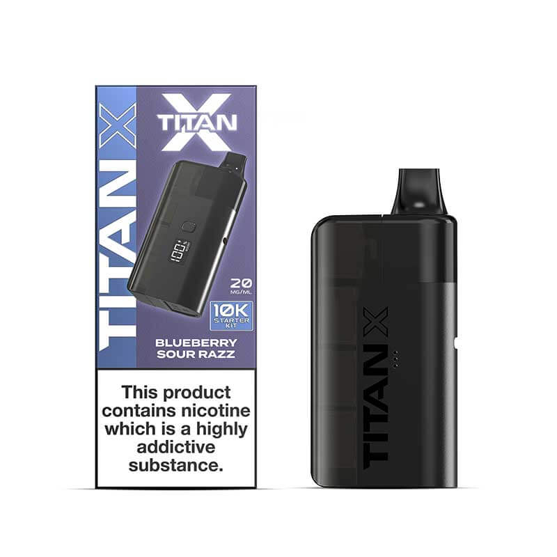 Titan X 10K Prefilled Pod Kit