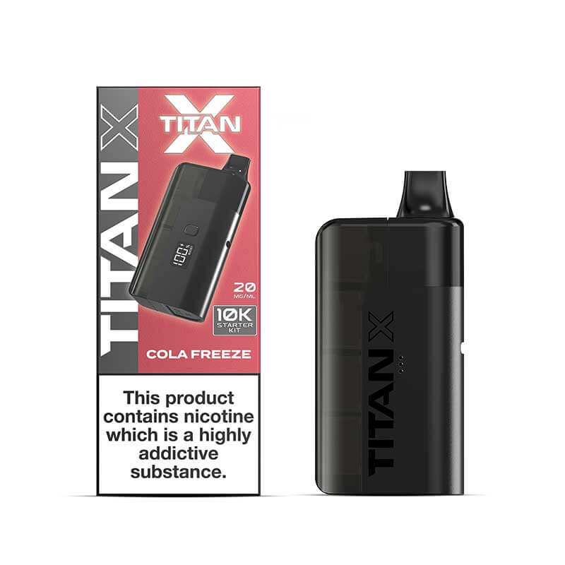 Titan X 10K Prefilled Pod Kit