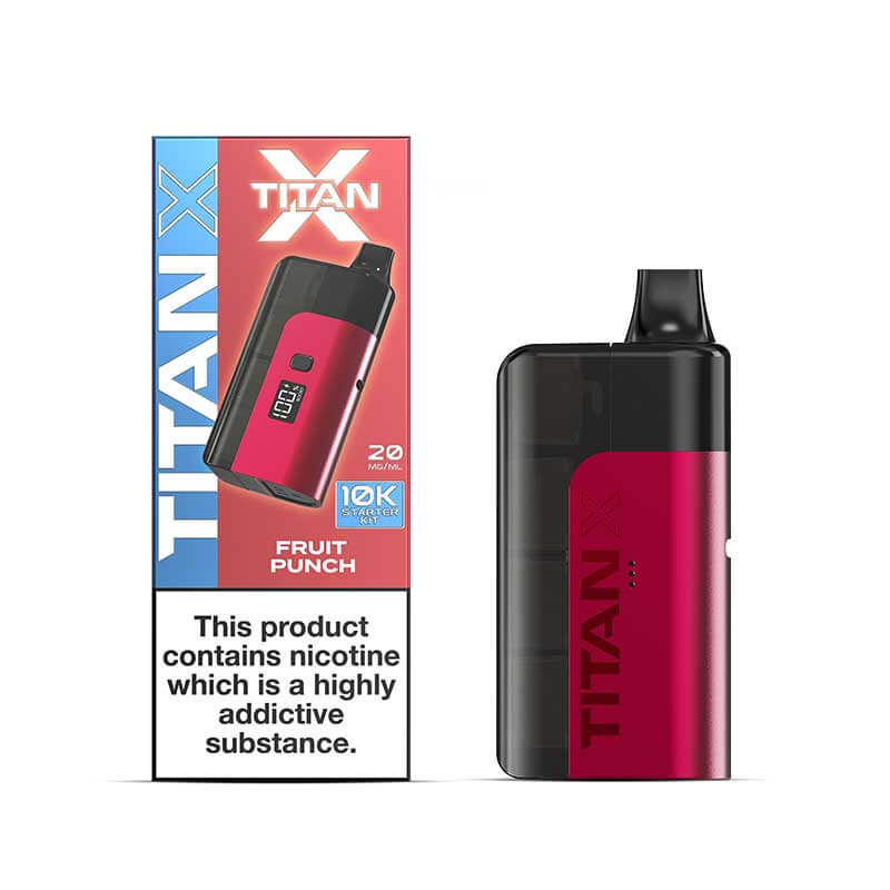 Titan X 10K Prefilled Pod Kit
