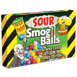 Toxic Waste Sour Smog Balls Theatre Box 85g Pack of 12