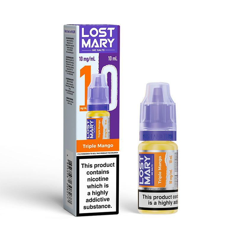 LOST MARY Nic Salts 10mg E-Liquid 10ml