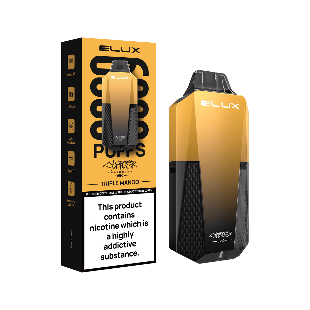 ELUX Cyberover 6K Prefilled Pod Kit