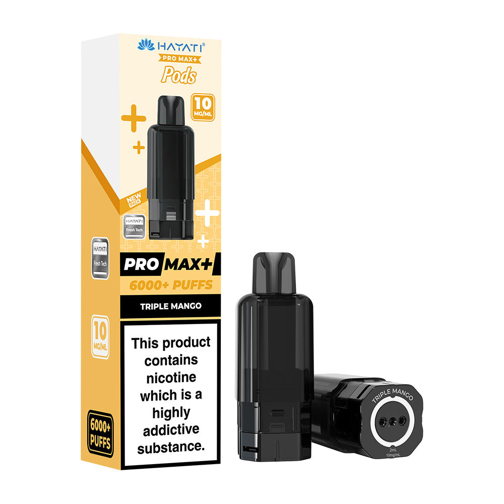 Hayati Pro Max 6K+ 10MG Pods