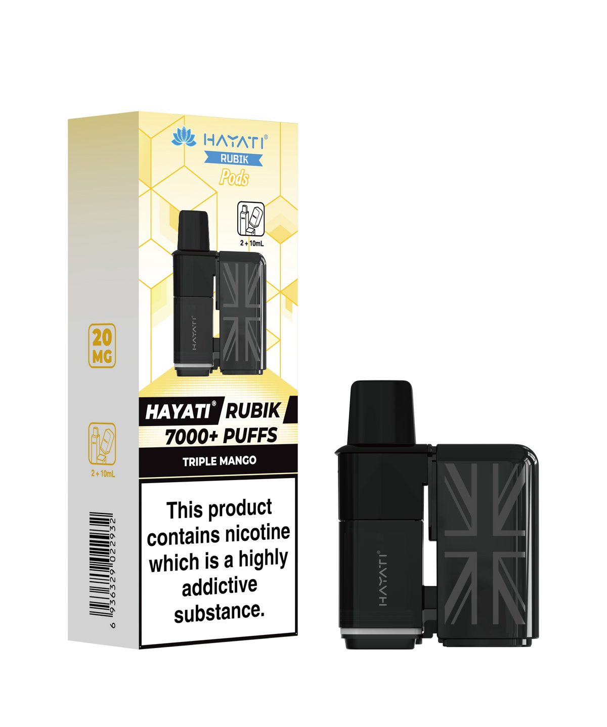 Hayati Rubik 7000 Prefilled Pods