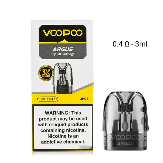 Voopoo Argus V2 Top Fill Replacement Pods 3ml - 3 Pack