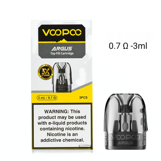 Voopoo Argus V2 Top Fill Replacement Pods 3ml - 3 Pack