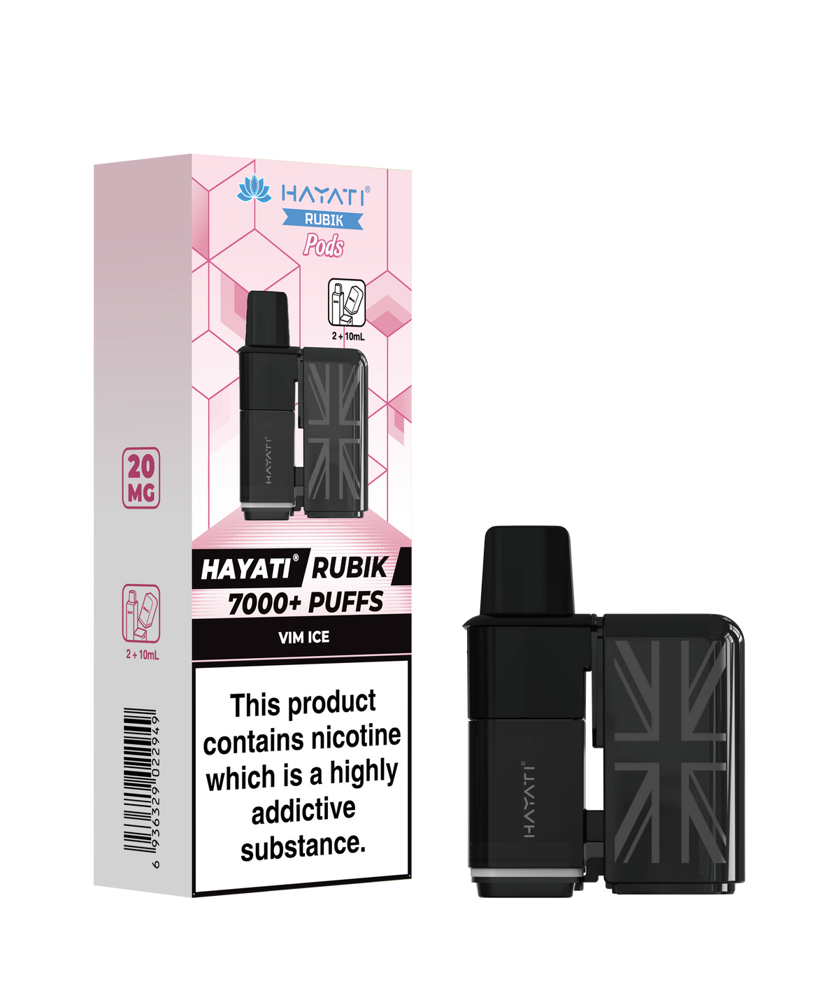 Hayati Rubik 7000 Prefilled Pods