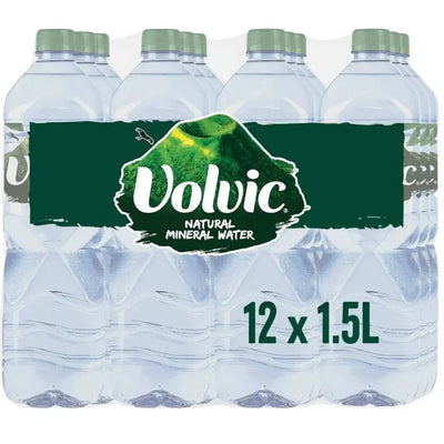 Volvic Natural Mineral Water [12X1.5L]