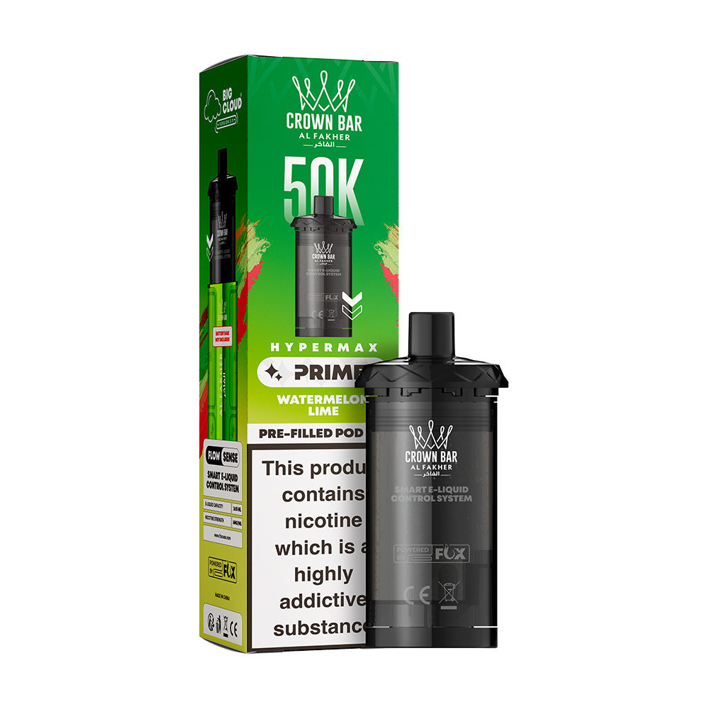 Al Fakher Hypermax Prime 50K Prefilled Pods