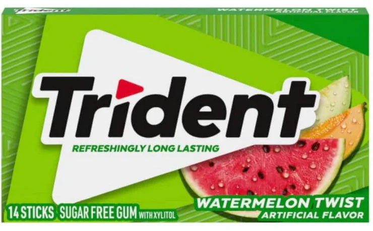 Trident Sugar Free Chewing Gum 14 Sticks