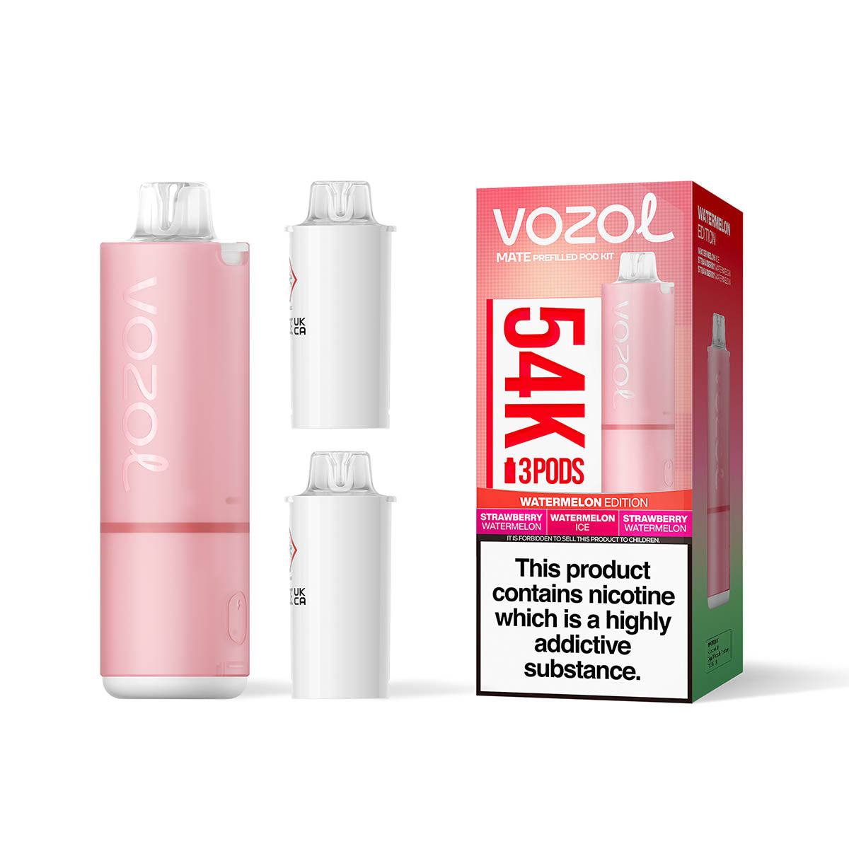 VOZOL MATE 54K Prefilled Pods