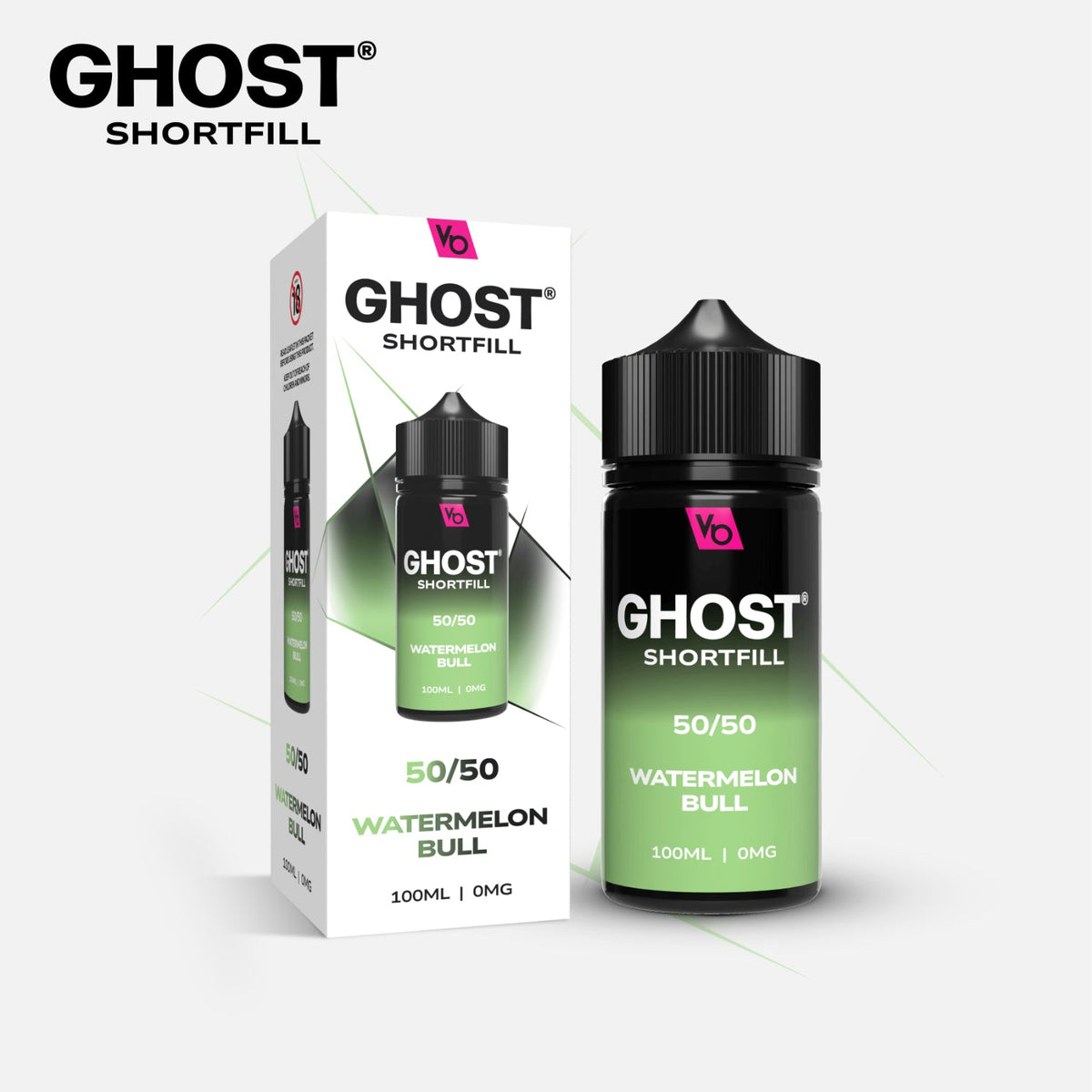 Vapes Bars Ghost Nic Salt 100ml Shortfill