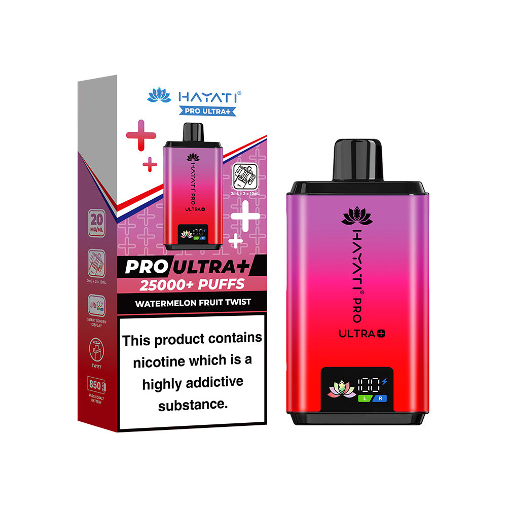 Hayati Pro Ultra Plus 25000 Prefilled Pod Kit | Dual Flavours