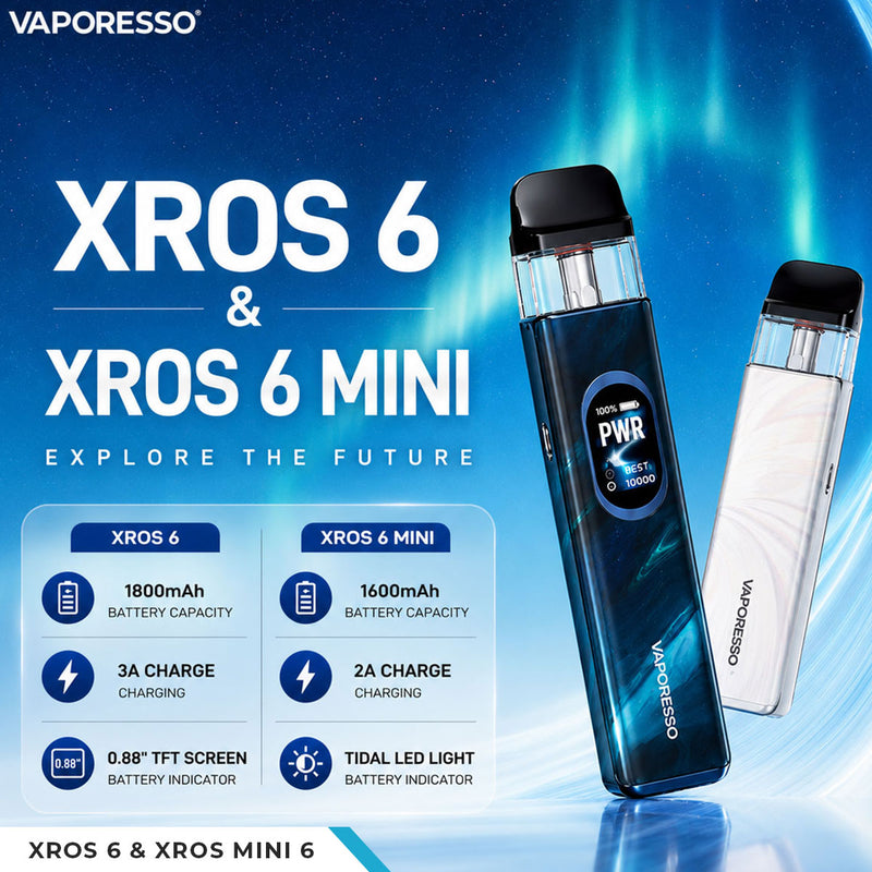 Vaporesso XROS 6 & XROS 6 Mini