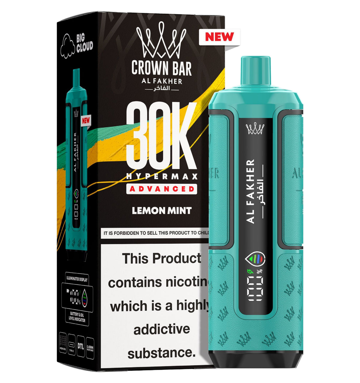 Al Fakher 30K Hypermax Prefilled Pod Kit - Unique Distribution
