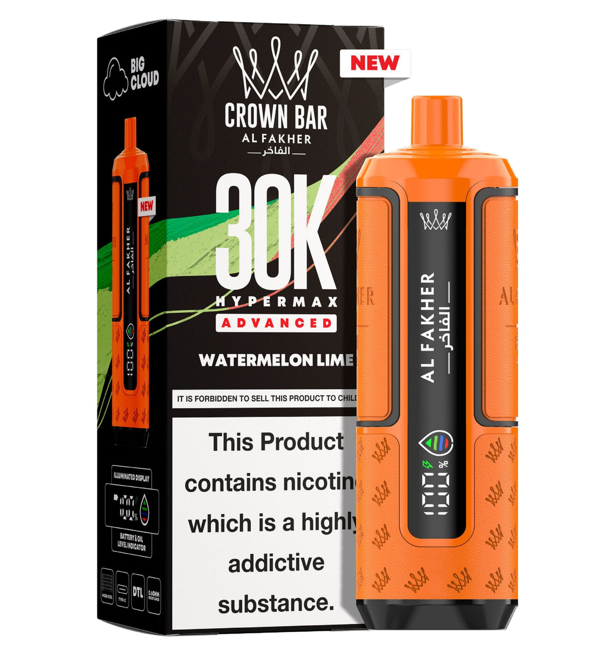 Al Fakher 30K Hypermax Prefilled Pod Kit - Unique Distribution