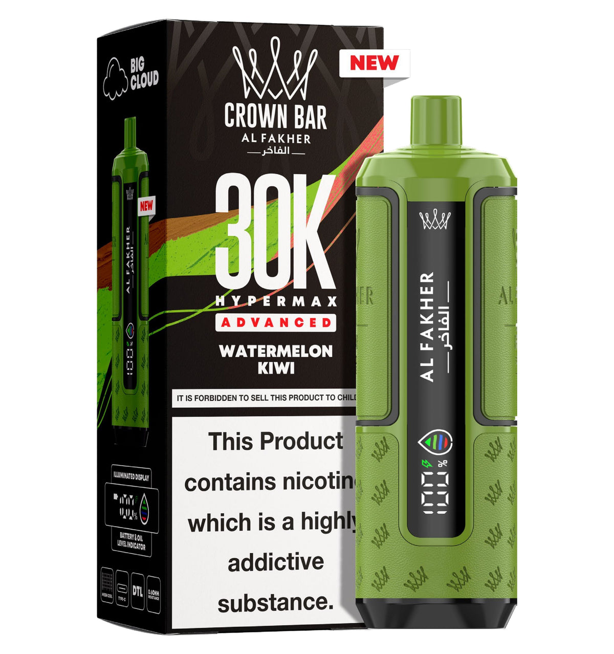 Al Fakher 30K Hypermax Prefilled Pod Kit - Unique Distribution