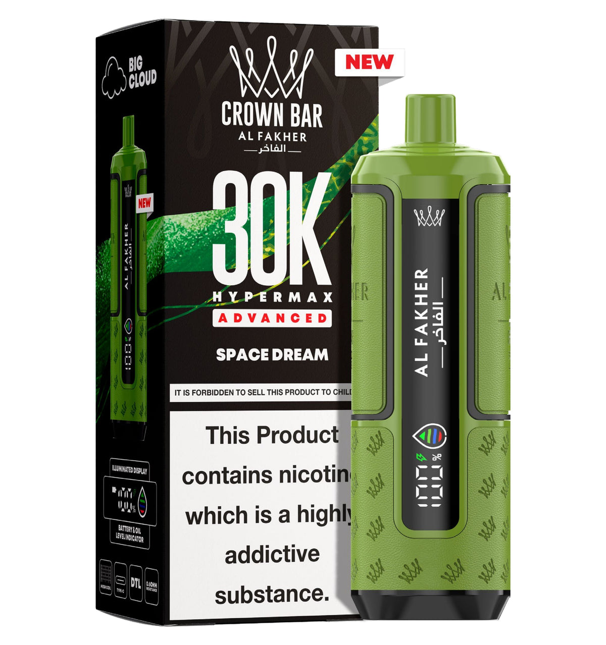 Al Fakher 30K Hypermax Prefilled Pod Kit - Unique Distribution