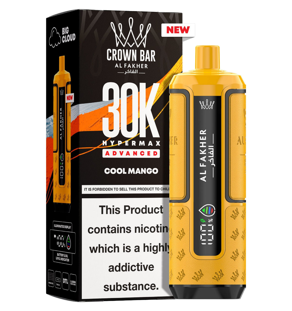 Al Fakher 30K Hypermax Prefilled Pod Kit - Unique Distribution