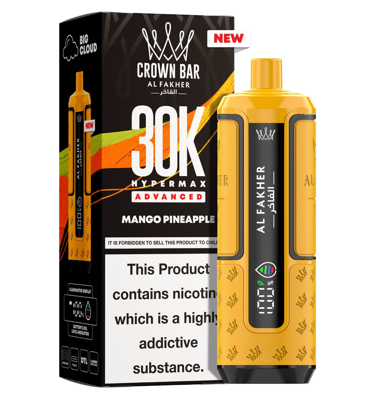Al Fakher 30K Hypermax Prefilled Pod Kit - Unique Distribution