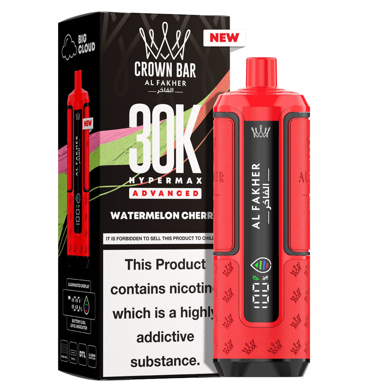 Al Fakher 30K Hypermax Prefilled Pod Kit - Unique Distribution