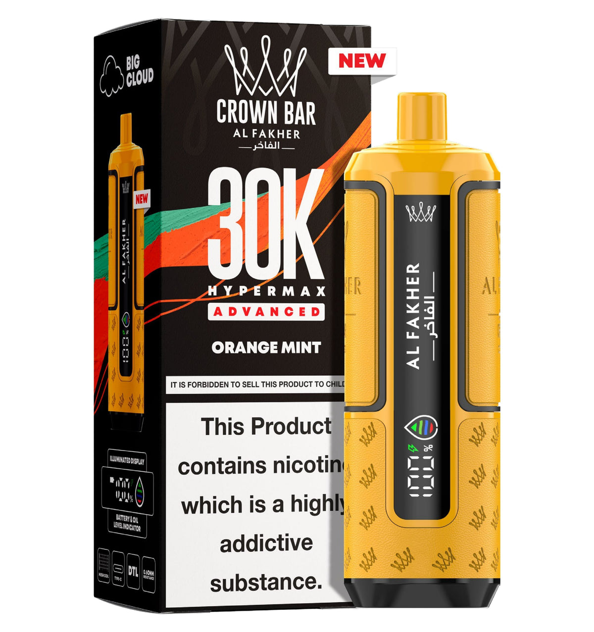 Al Fakher 30K Hypermax Prefilled Pod Kit - Unique Distribution