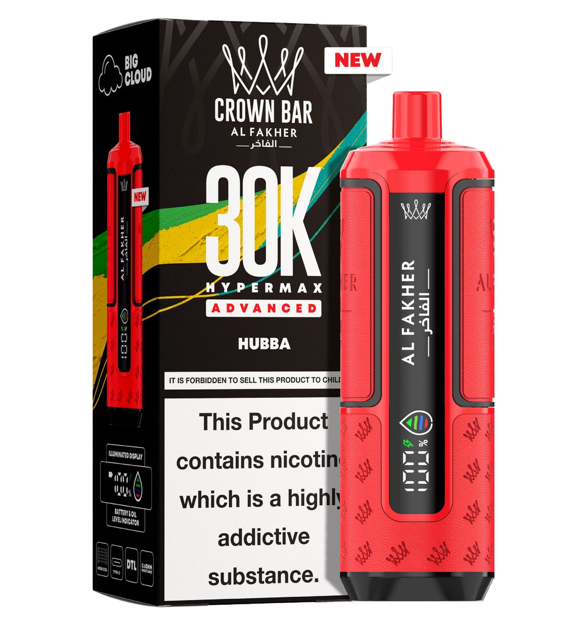Al Fakher 30K Hypermax Prefilled Pod Kit - Unique Distribution