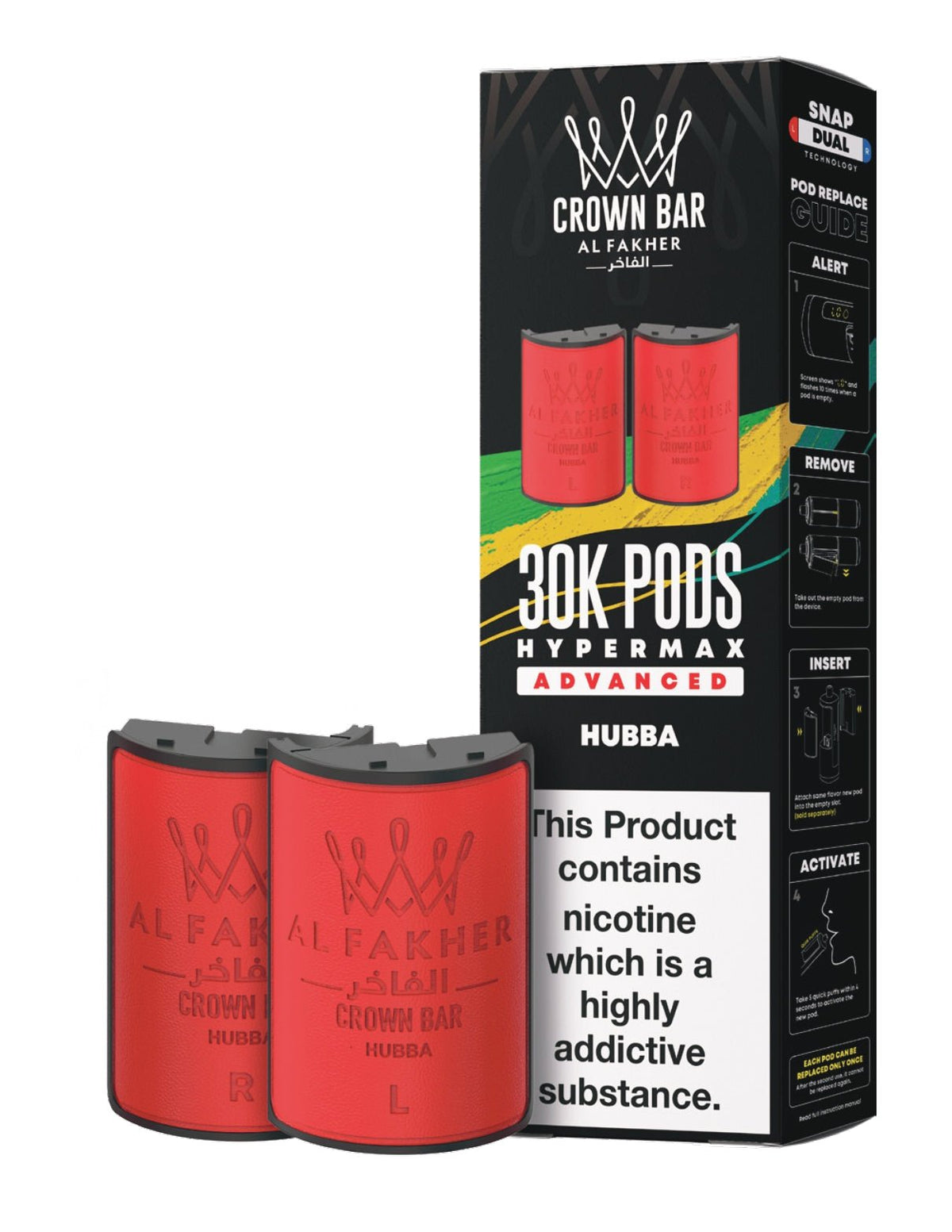 Al Fakher 30k Hypermax Refill Replacement Pods - Unique Distribution