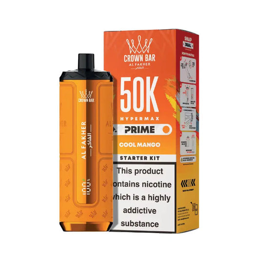 Al Fakher 50K Cool Mango Hypermax Prime Prefilled Pod Kit