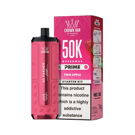 Al Fakher 50K Two Apple Hypermax Prime Prefilled Pod Kit
