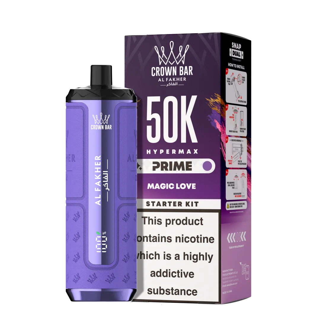 Al Fakher 50K Magic Love Hypermax Prime Prefilled Pod Kit