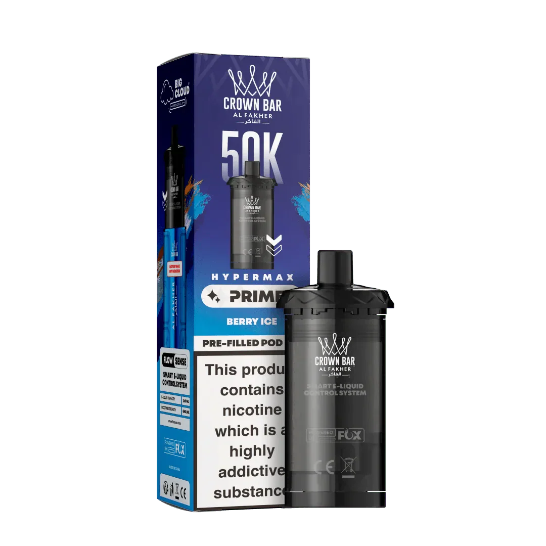 Al Fakher 50K Berry Ice Hypermax Prime Prefilled Pod