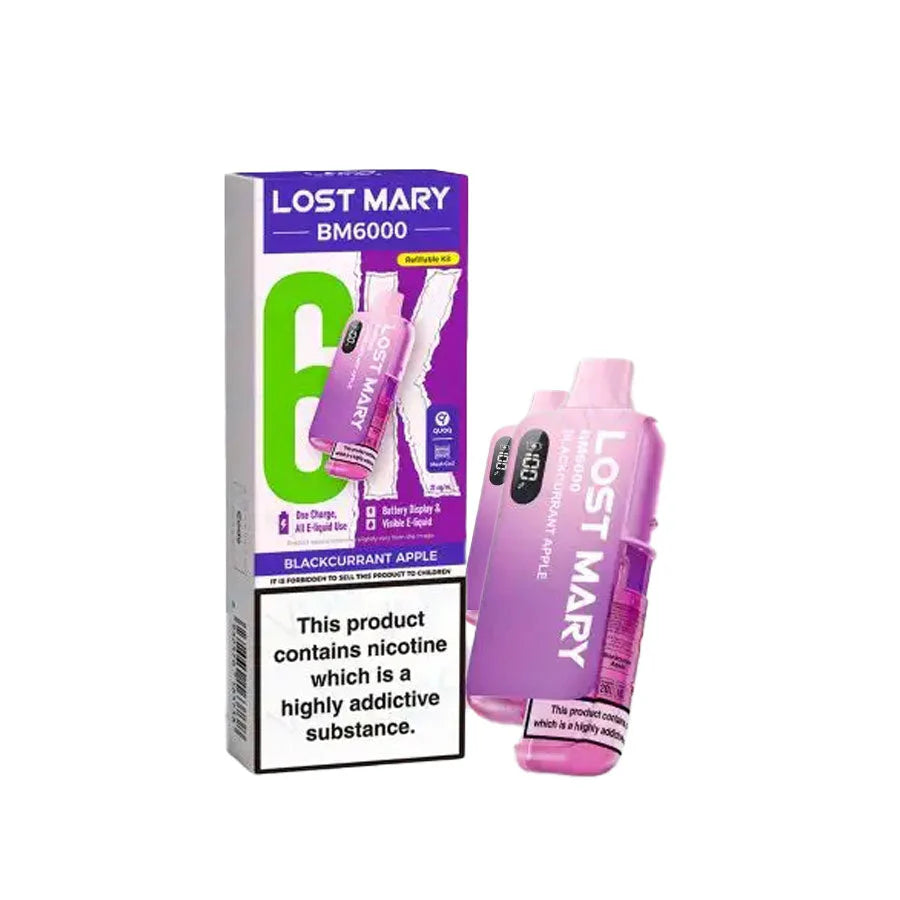 Lost Mary BM6000 Blackcurrant Apple Prefilled Pod Kit