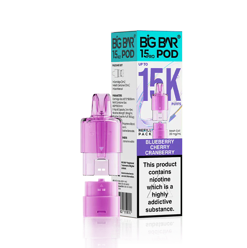 Big Bar 15K Pro Prefilled Pods