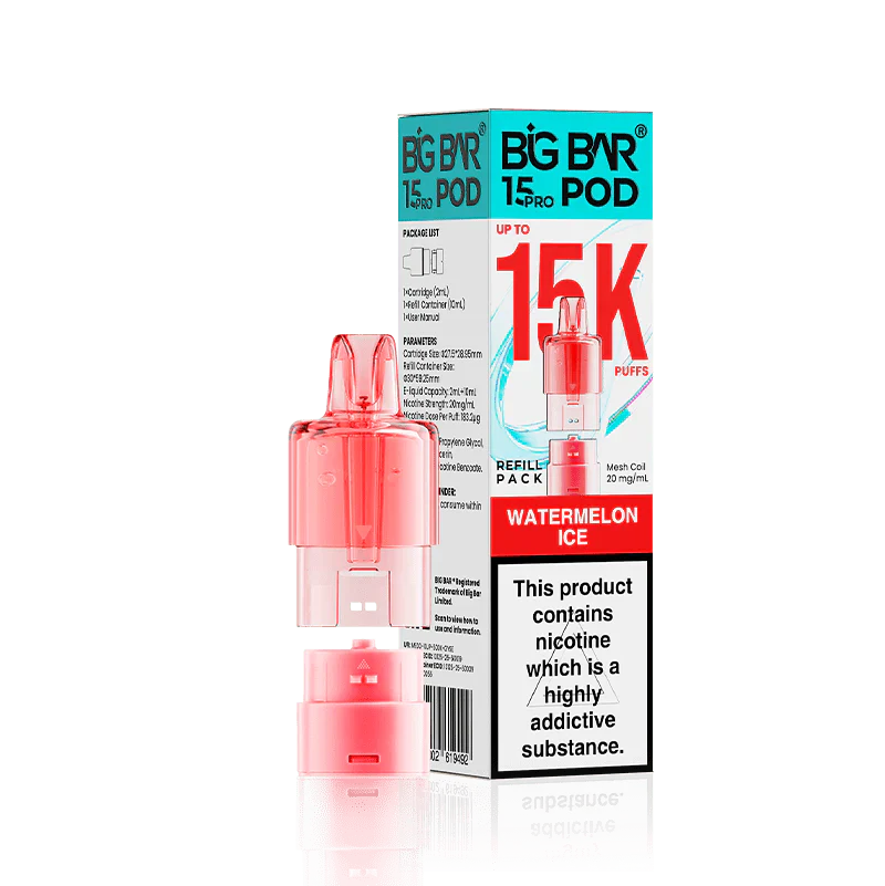 Big Bar 15K Pro Prefilled Pods