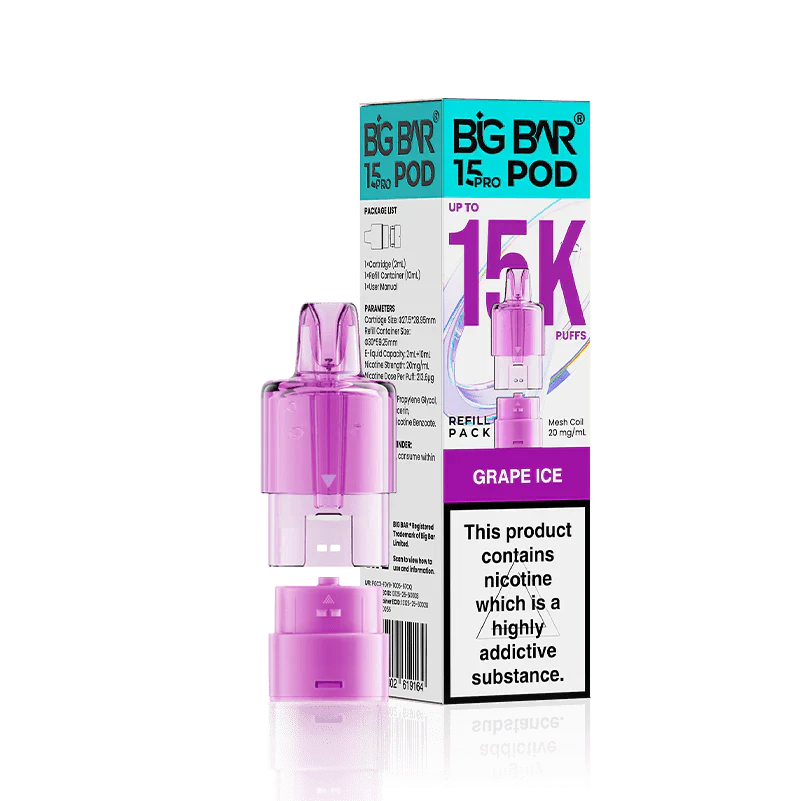 Big Bar 15K Pro Prefilled Pods