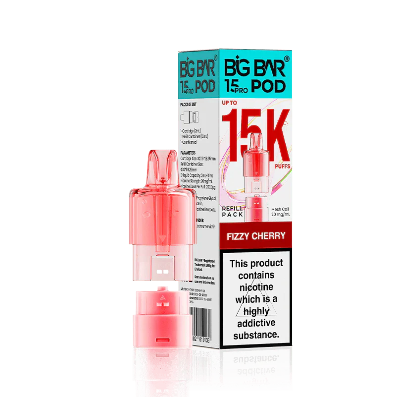 Big Bar 15K Pro Prefilled Pods
