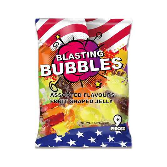 Blasting Bubbles Jelly Fruit Shape 40g