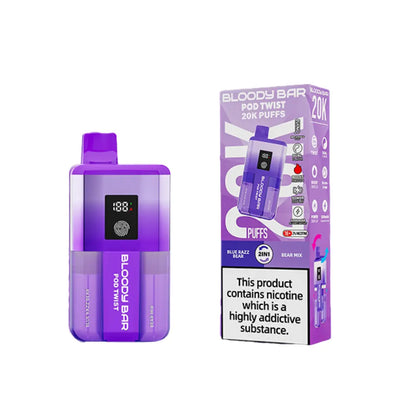 Blue razz / bear mix