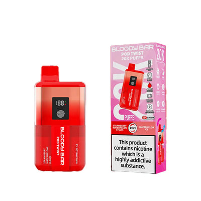 Strawberry watermelon bubblegum / watermelon ice