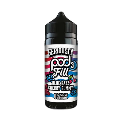 Blue razz cherry gummy