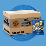 Hula Hoops Big Hoops Salt & Vinegar [20x70g]