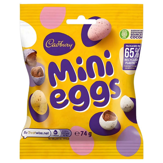 Cadbury Mini Eggs Chocolate Bag 74g
