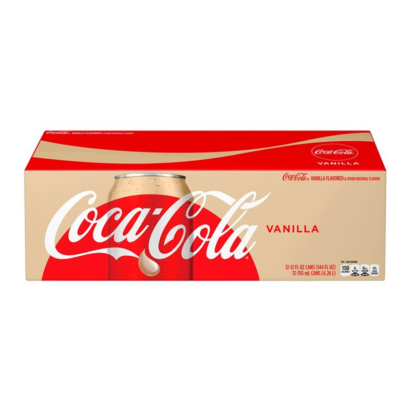 Coca Cola Vanilla Can 355ml 12 Pack