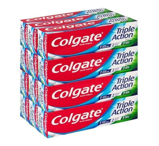 Colgate Triple Action Toothpaste 100mlx12 Pcs
